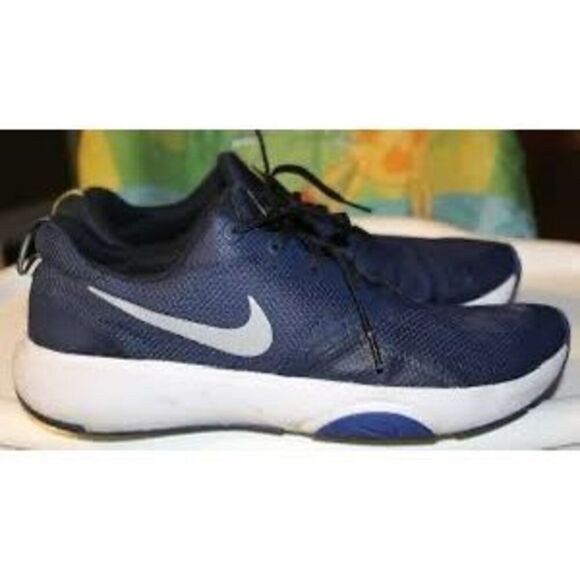 Nike Mens Size 11.5 Dual Fusion Athletic Sneakers Blue Ombre Running Workout Gym - Picture 3 of 14